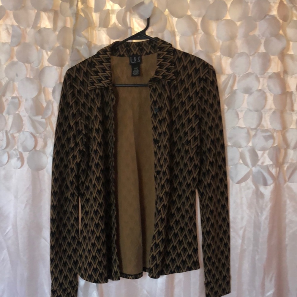 Inc Button Down Long Sleeve Shirt